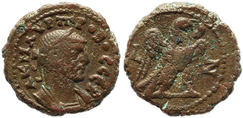 Roman coin of Probus AE Tetradrachm - Alexandria, Egypt